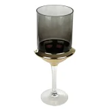 Design Vase Grey Painting and Plating 19H1917D